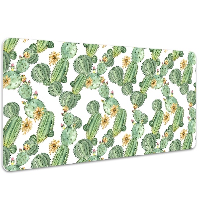 Desk mat Cactus with flowers