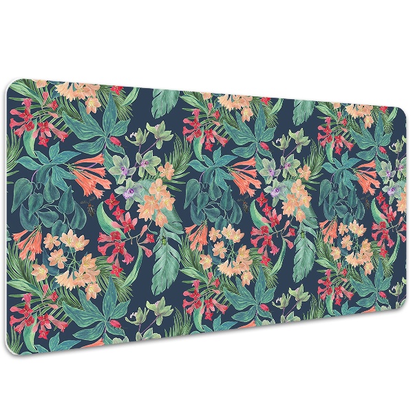 Full desk protector Tropical composition