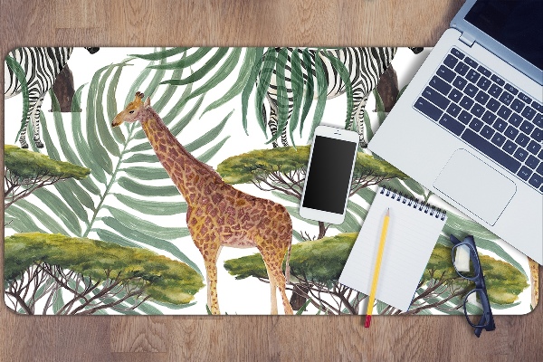 Full desk pad Animals savanna