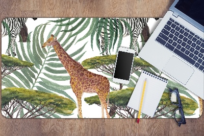 Full desk pad Animals savanna