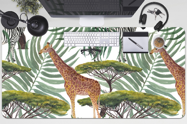 Full desk pad Animals savanna