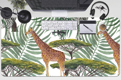 Full desk pad Animals savanna