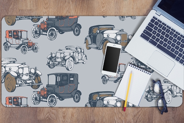 Desk mat classic cars