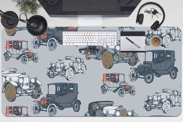 Desk mat classic cars