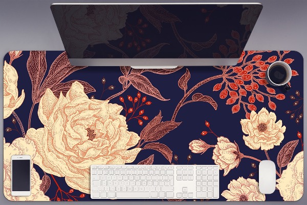 Full desk protector Rose of roan-tree