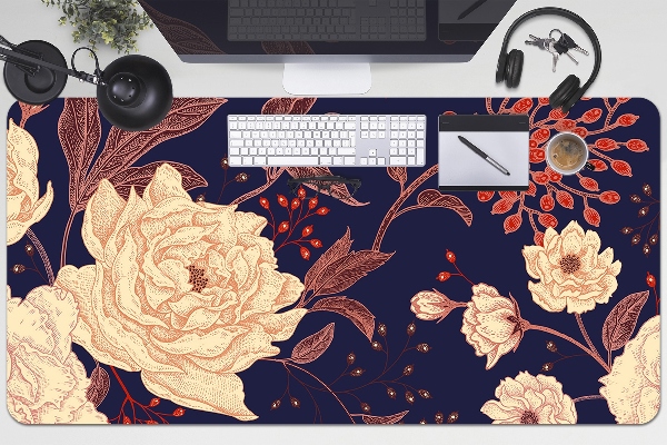Full desk protector Rose of roan-tree