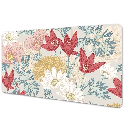 Desk pad Spring flowers