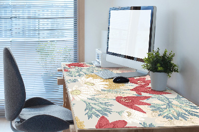 Desk pad Spring flowers