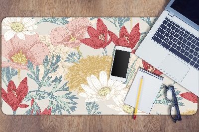 Desk pad Spring flowers