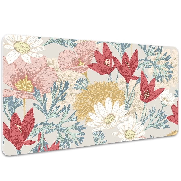 Desk pad Spring flowers
