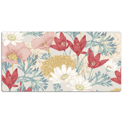 Desk pad Spring flowers