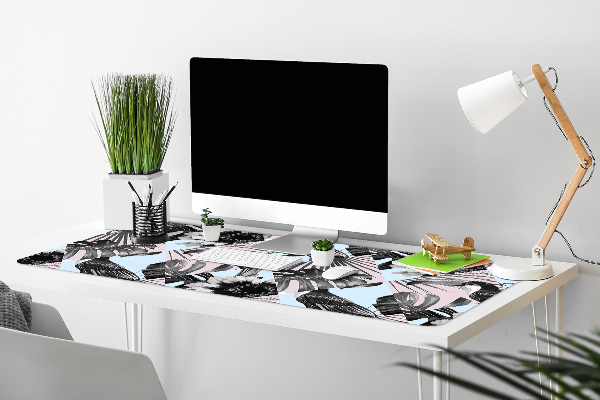 Full desk pad tropical patchwork