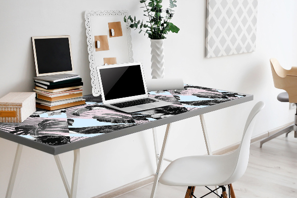 Full desk pad tropical patchwork