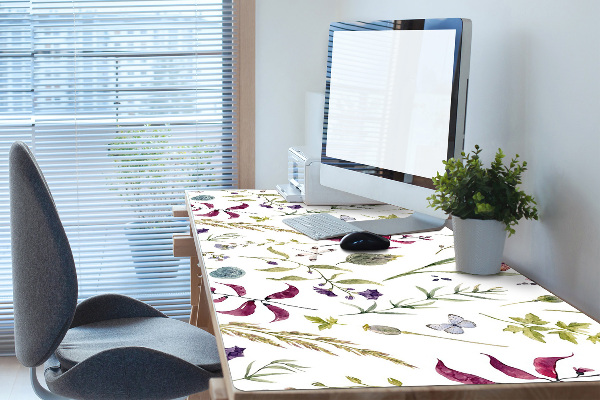 Full desk protector flower Botanical