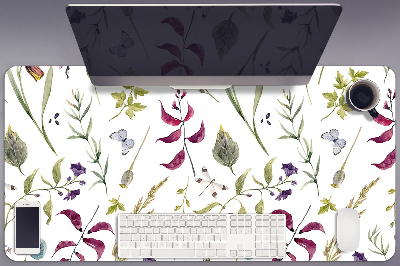 Full desk protector flower Botanical