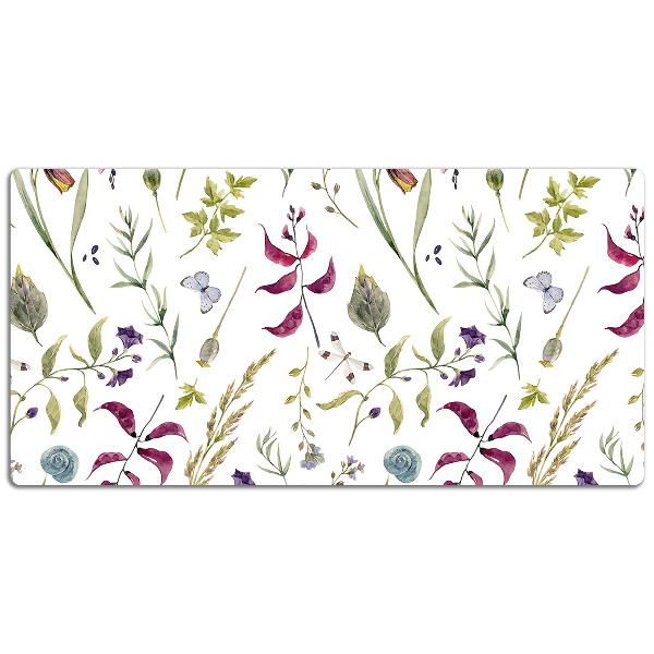 Full desk protector flower Botanical