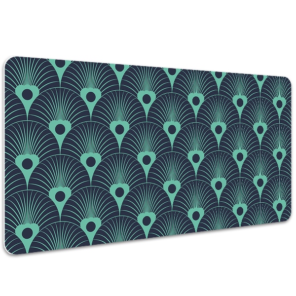 Full desk mat neon design