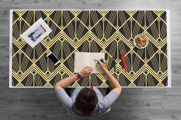 Full desk pad modern tiles