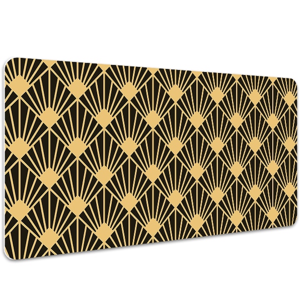 Large desk mat for children Art deco