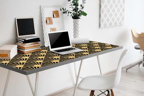 Large desk mat for children Art deco