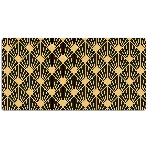 Large desk mat for children Art deco