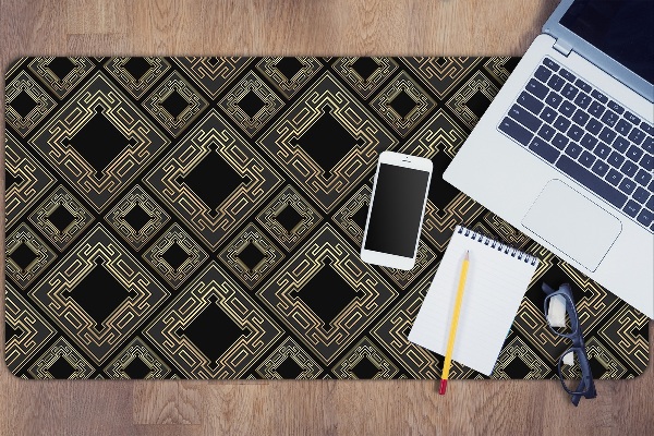 Large desk mat for children tiles