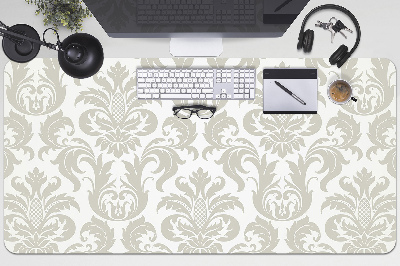 Full desk protector floral wallpaper