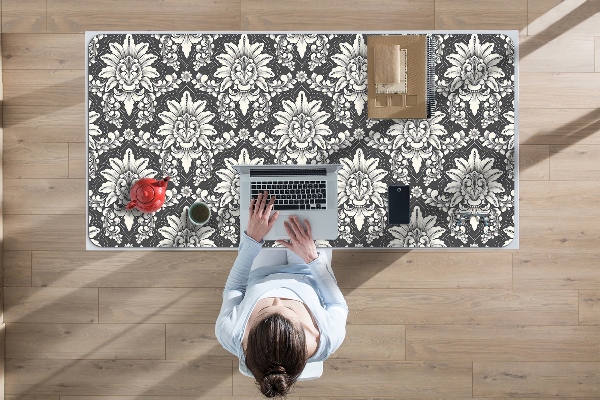 Full desk protector Damascene pattern