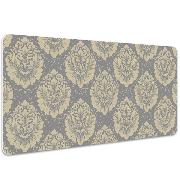 Full desk protector Damask pattern
