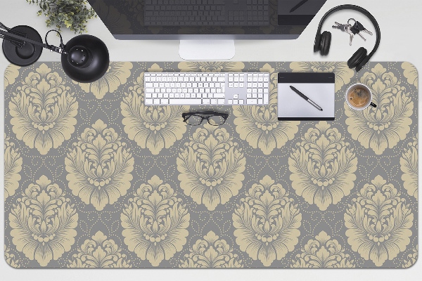 Full desk protector Damask pattern