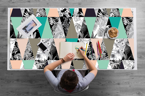 Full desk pad tropical patchwork