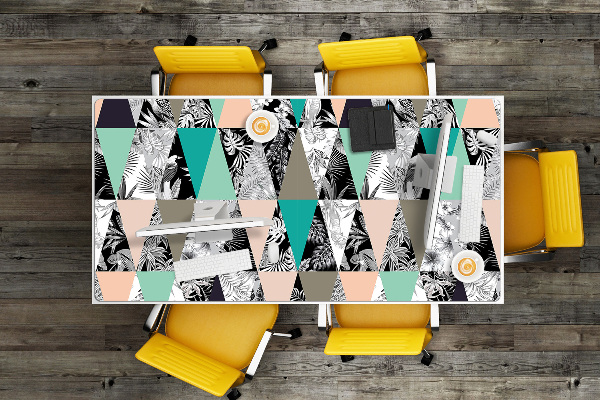 Full desk pad tropical patchwork