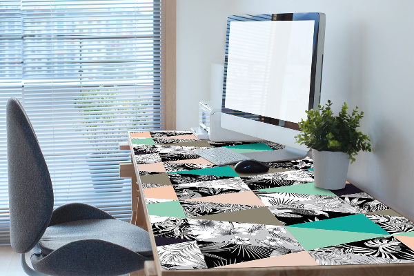 Full desk pad tropical patchwork