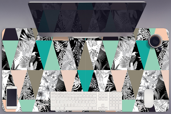 Full desk pad tropical patchwork