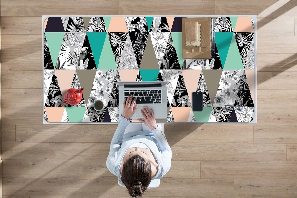 Full desk pad tropical patchwork