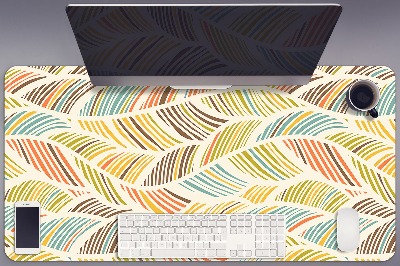 Full desk pad abstract waves