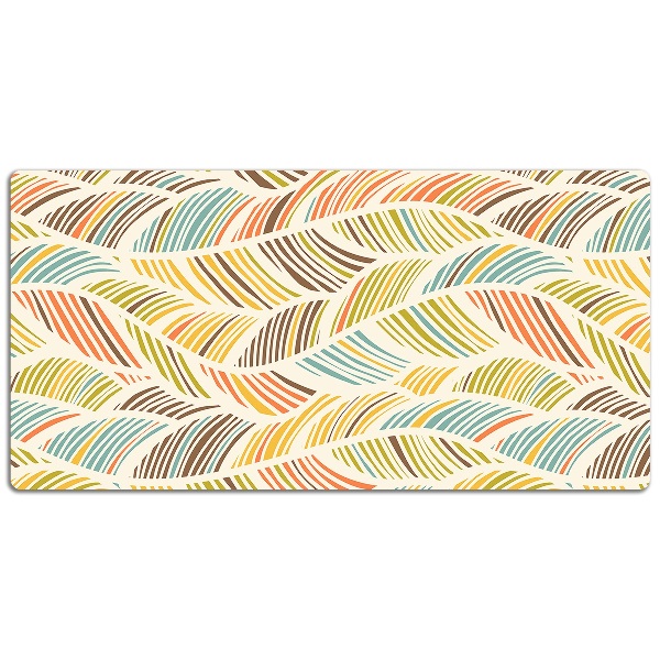 Full desk pad abstract waves
