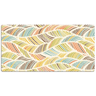 Full desk pad abstract waves