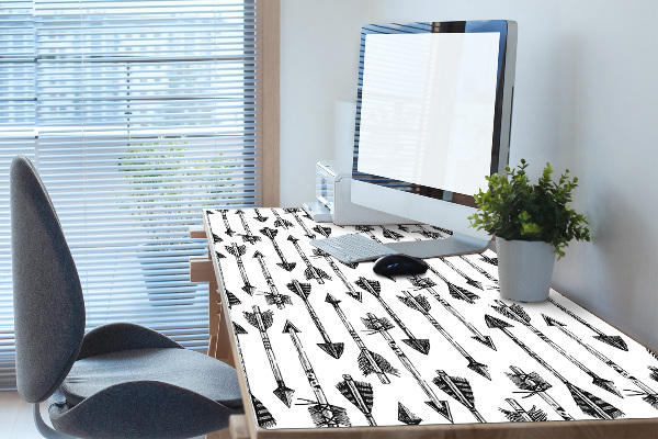 Large desk mat for children shots