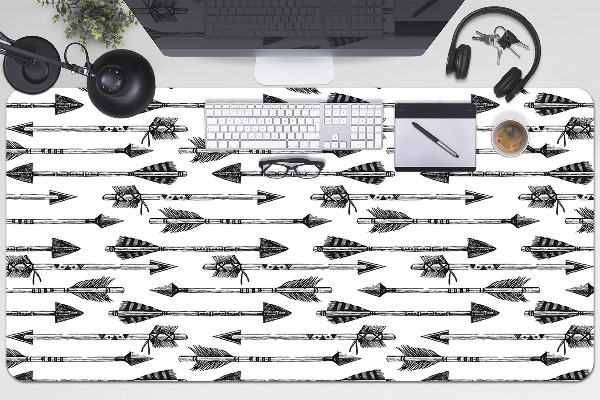 Large desk mat for children shots