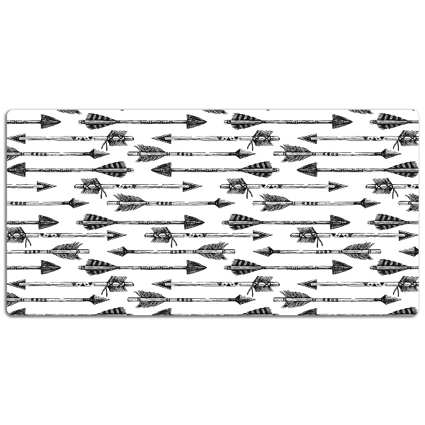 Large desk mat for children shots