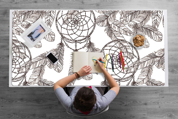 Large desk mat for children Dreamcatcher