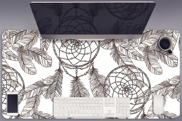 Large desk mat for children Dreamcatcher