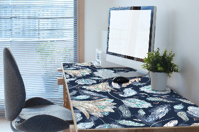 Large desk mat for children pattern Boho