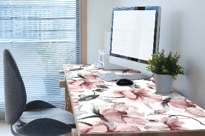 Full desk mat floral image