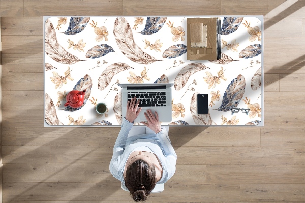 Full desk protector Falling leaves