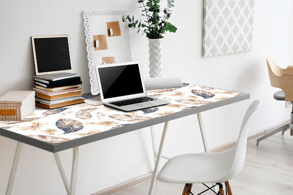Full desk protector Falling leaves