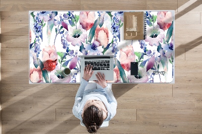 Desk pad Spring bouquet