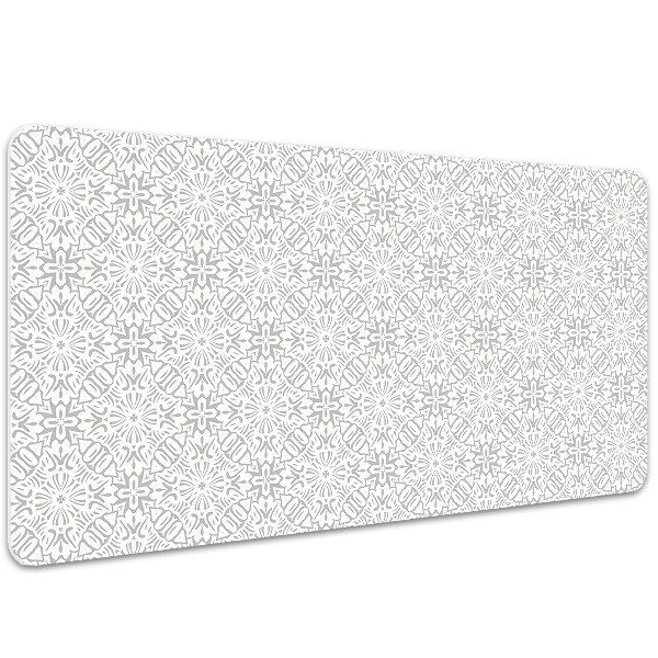Full desk pad floral ornament