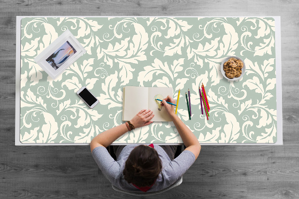 Large desk pad PVC protector retro Wallpaper